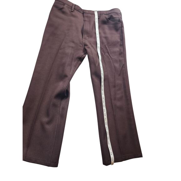 Wrangler Pants Men 42x32 Western Cowboy Rodeo Work Trousers Slacks USA Made 82BN - Picture 7 of 16